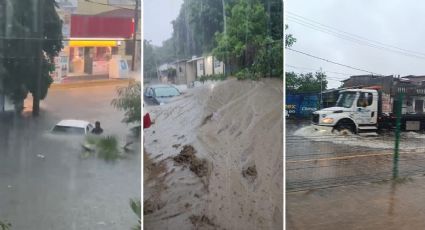 VIDEO: Estos son los 11 municipios de Veracruz afectados por fuertes lluvias