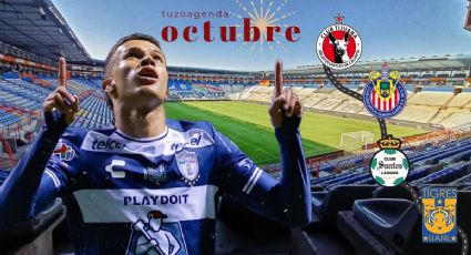 Pachuca tendrá 4 duelos clave: Reciben a Chivas, visitan Tijuana, Torreón y Monterrey