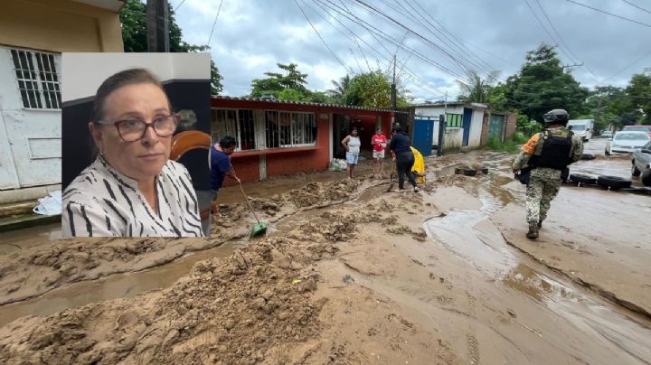 Rocío Nahle viaja a Coatzacoalcos para reunirse con afectados por lluvias
