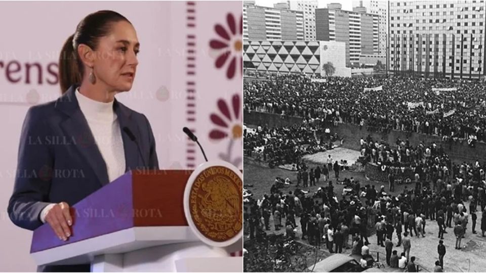 La presidenta Sheinbaum Pardo ofreció una disculpa pública en nombre del Estado mexicano a las familias de los caídos en Tlatelolco.