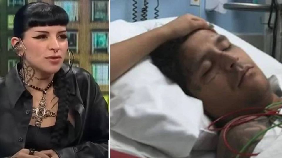 El ex de la cantante argentina presentó problemas de salud que lo tienen en el hospital.