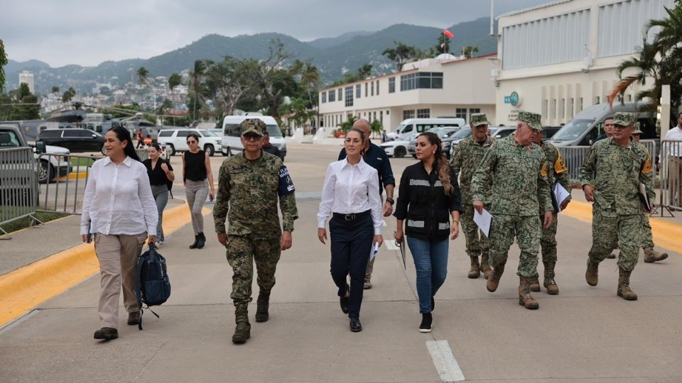 Sheinbaum alista plan para apoyos a damnificados de Guerrero y Michoacán