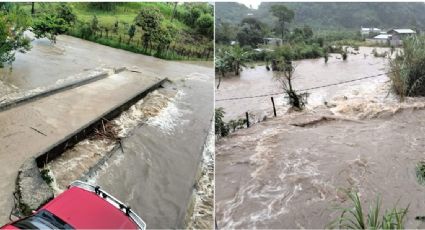 Depresión Tropical Nadine deja bajo el agua 17 municipios en Chiapas