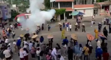 Explosión de pirotecnia en evento religioso deja 6 lesionados en Puebla