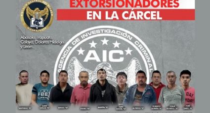 En Guanajuato: Les dictan prisión a 8 extorsionadores y a otros 2 los vinculan a proceso