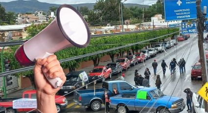 Bloquean avenida del Centro en Ixmiquilpan, ¿quiénes son y qué exige?