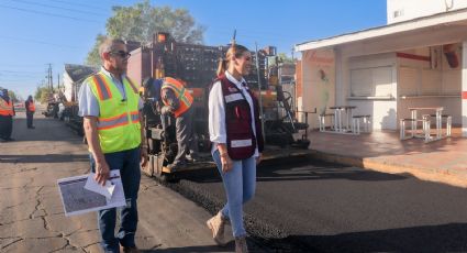 Avanza gobierno de Marina del Pilar en rehabilitación de vialidades