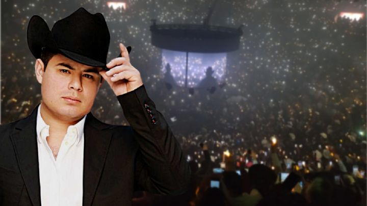 Alfredo Olivas espanta a fans en concierto del palenque de Pachuca; esto le pasó