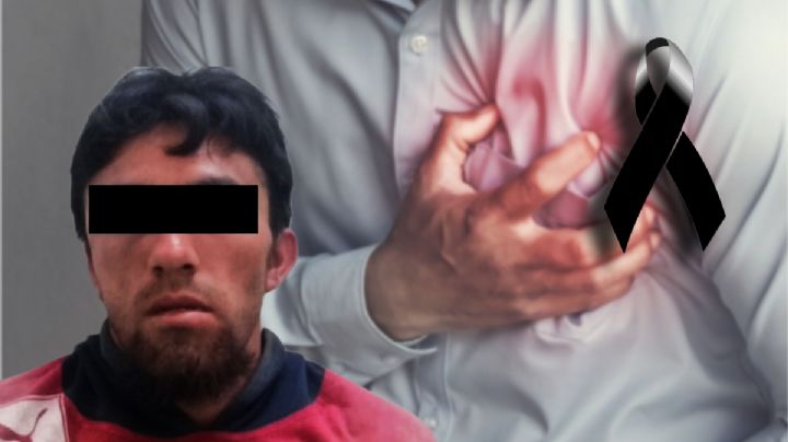 De un infarto, muere hombre que mató a su madre y la enterró en un horno