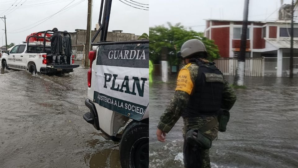 En la zona se desplegó personal de la Semar y de la Sedena