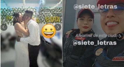 Policías se apuñalan tras discusión de pareja