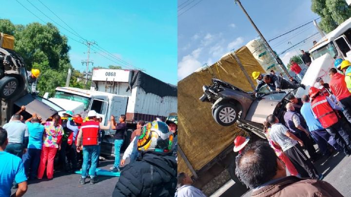 Caos en la México-Puebla: ¿Ya abrió la autopista tras el accidente que dejó 12 heridos?