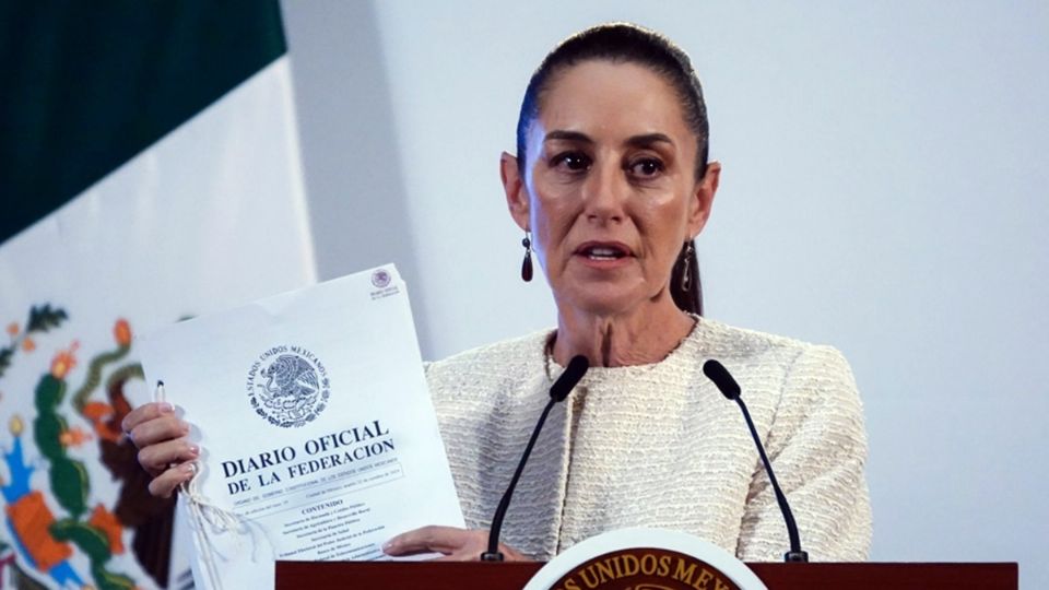 Claudia Sheinbaum, presidenta de México.