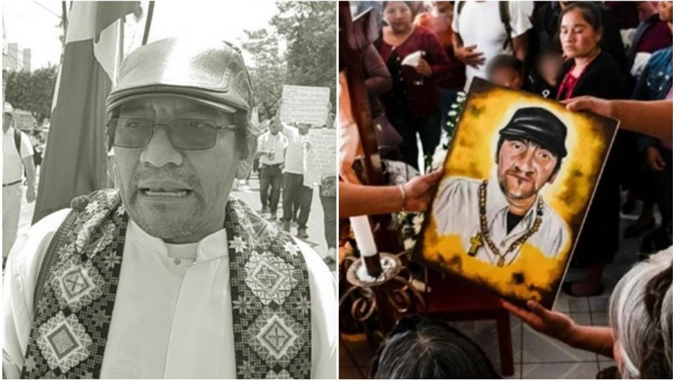 Padre Marcelo Pérez, asesinado en Chiapas.