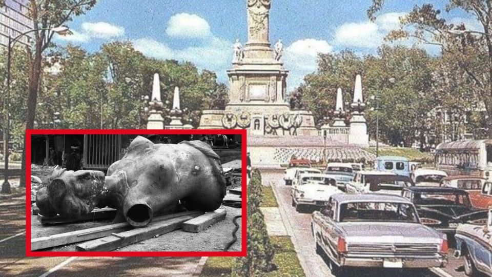 La caída del Ángel de la Independencia cayó de forma real durante un sismo