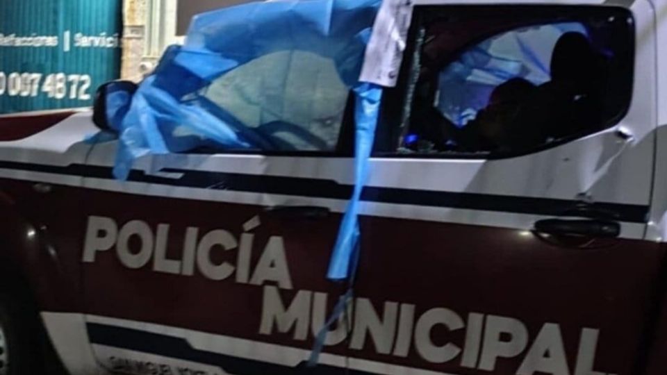 Los elementos de seguridad estaban dentro de una patrulla al momento del ataque cuando recibieron más de 20 disparos.