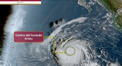 "Kristy" se intensifica a huracán categoría 5, alejándose de México