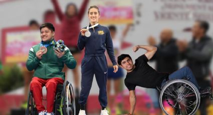 Ellos y ella son los tres atletas ganadores del Premio Estatal del Deporte, esto recibirán en efectivo