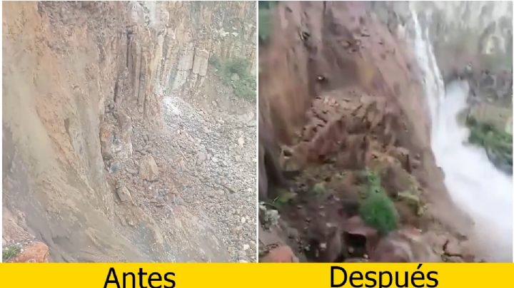 Lluvias en Hidalgo: deslave en cerro casi se lleva un puente; así pasó | VIDEO