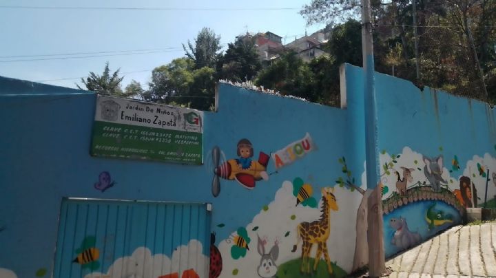 ¿Cuáles son las escuelas en riesgo en Naucalpan?