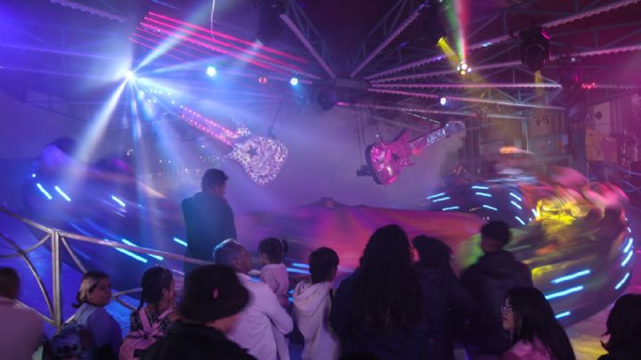 "Tazas locas de la muerte": Hombre sale volando en feria de Iztapalapa