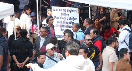 Trabajadores mantienen protesta contra reforma judicial; seguirán en paro