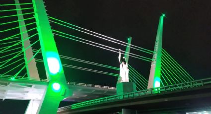 Volverán a iluminar el Puente Atirantado, Pachuca pagará la luz