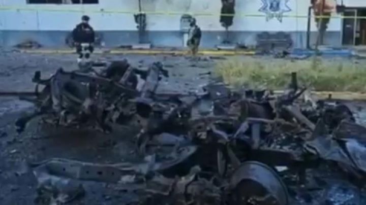 Una vecina hace crónica del coche bomba en Acámbaro | VIDEO