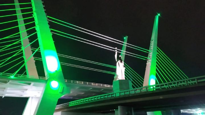 Volverán a iluminar el Puente Atirantado, Pachuca pagará la luz