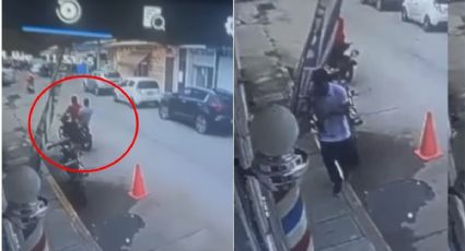 Violencia en Tabasco: Sujetos lanzan bomba molotov a barberia