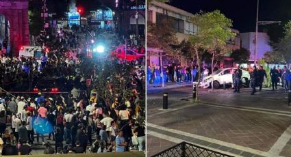 Guadalajara: Conductor atropella a manifestantes afuera de la Catedral; hay 16 heridos | VIDEO