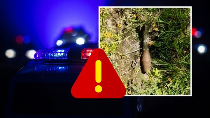 Movilización policiaca por hallazgo de artefacto explosivo en Chapantongo