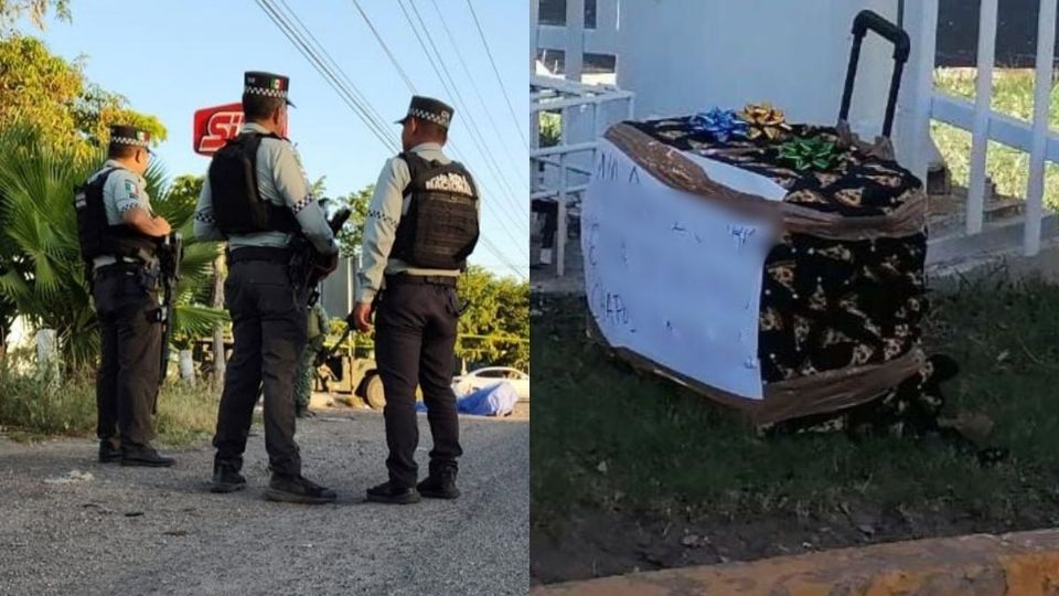 Esto se suma a una serie de hechos violentos que se registraron el viernes por la noche, entre los cuales destaca el asesinato de dos policías y dos más que resultaron heridos también en el municipio de Navolato.