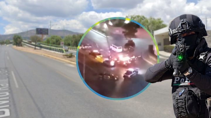 Mientras dormías: en Pachuca, reportan probable persecución que termina en volcadura; esto se sabe
