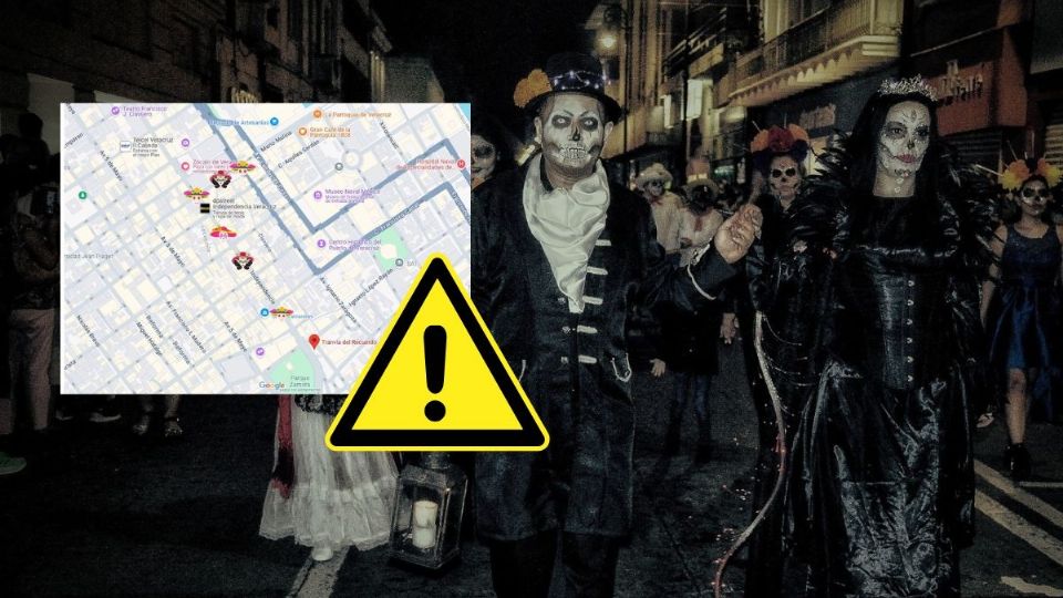 Carnaval de Catrinas 2024 estos son los cierres viales para este domingo en Veracruz