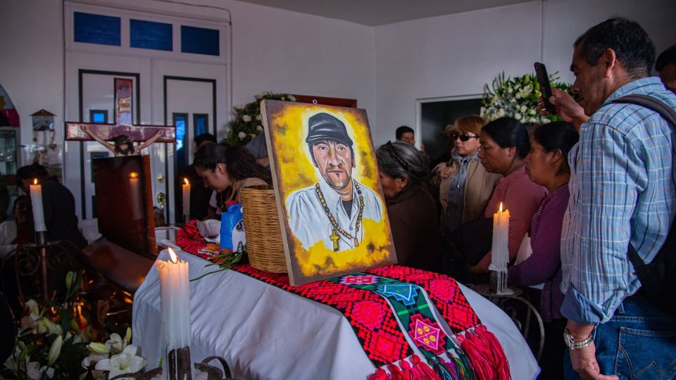 El funeral del padre Marcelo Pérez