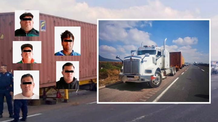 Arco Norte: Caen 5 por el robo de 4 tractocamiones en la región Tula
