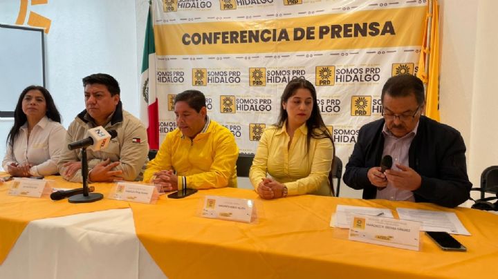 PRD Hidalgo buscará obtener financiaiento público para noviembre y diciembre