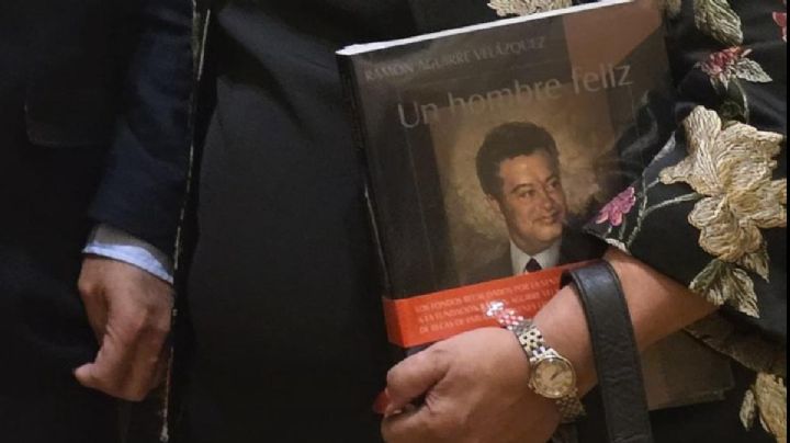 Presenta Ramón Aguirre Velázquez su libro “Un hombre Feliz, dos visiones”