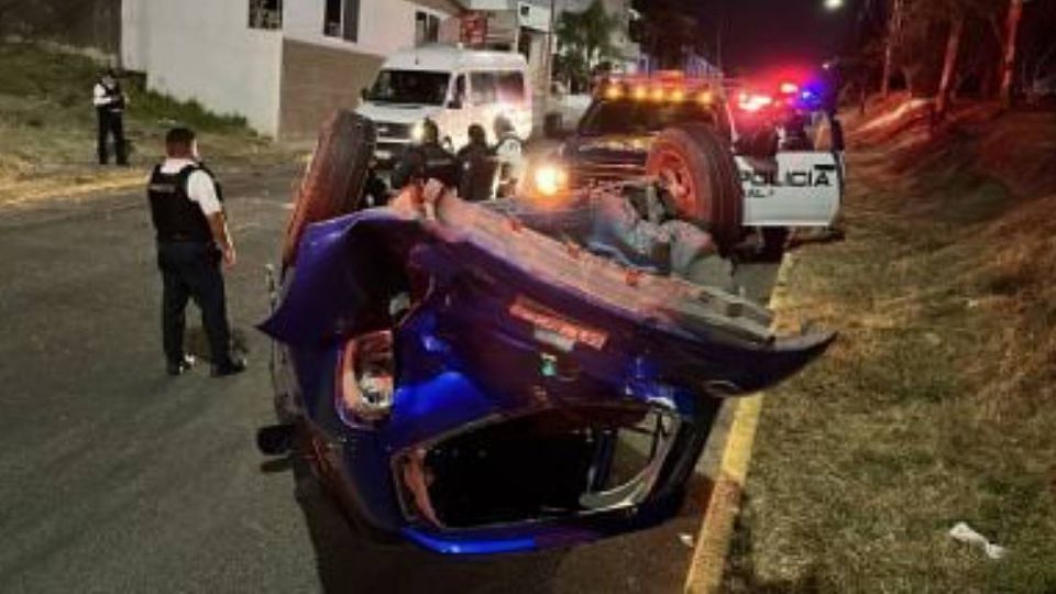 El conductor responsable del accidente huyó del lugar.
