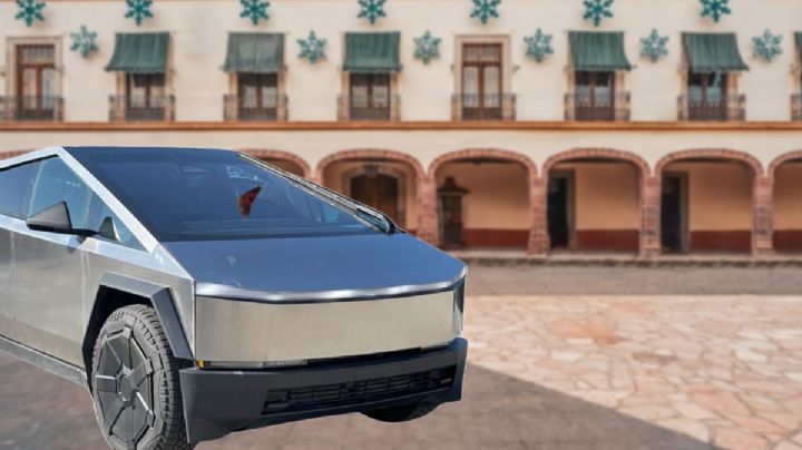 Cybertruck de Tesla se “pasea” en este pueblo mágico de Hidalgo y causa sensación