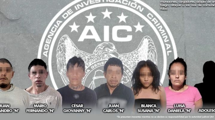 Detienen a una banda criminal en Celaya