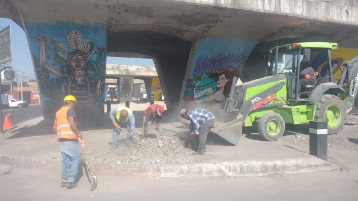 Sin fecha para terminar reparación de puente de avenida Constituyentes, confirma el Alcalde