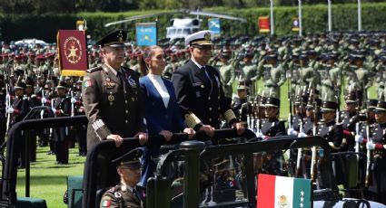 Fuerzas Armadas prometen obediencia a Sheinbaum