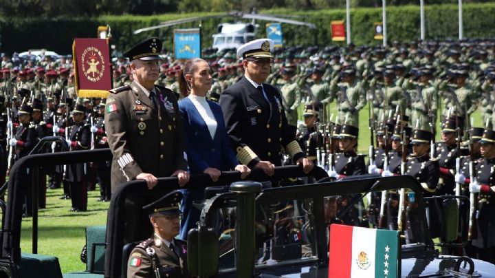 Ascensos militares, cierre de pinza de la estrategia de seguridad de Sheinbaum