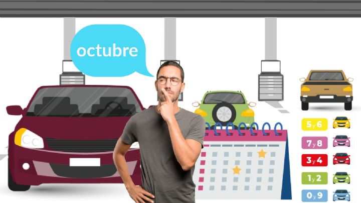 Verificación vehicular en Hidalgo, ¿a qué autos les toca en octubre?