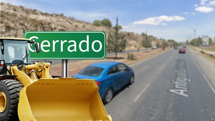 Cierran otro bulevar en Pachuca para repavimentarlo, ya van 4, aquí la zona