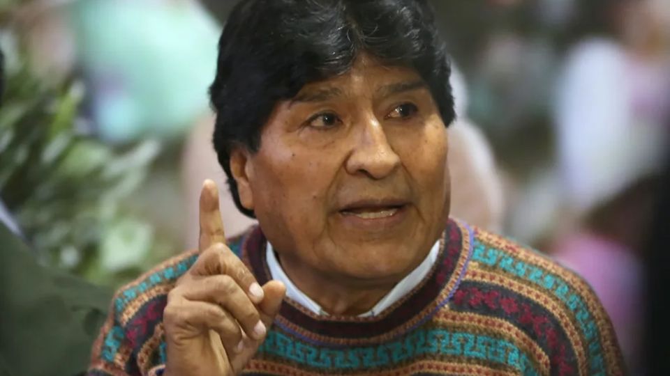 Evo Morales, expresidente de Bolivia.