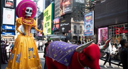 La Catrina de Aguascalientes que fascina en Nueva York