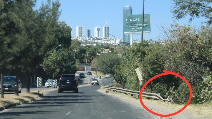 Sin banqueta y asfalto dañado: así es el camino a las colonias 'lujosas' de León